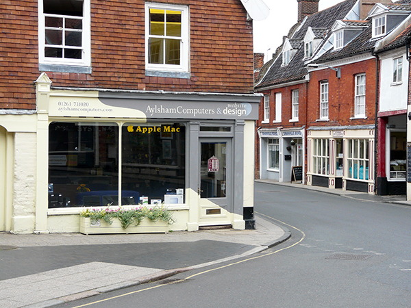 Aylsham computer shop and repair centre, serving Aylsham, Norwich, North Walsham, Cawston, Holt, Cromer, Sheringham, Marsham, and surrounding areas across Norfolk and East Anglia